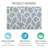 Wanja Geometric Non-Skid Kitchen Mat-1273673595