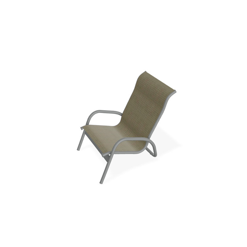 Gardenella Patio Chair, Elevation Stone, Graphite