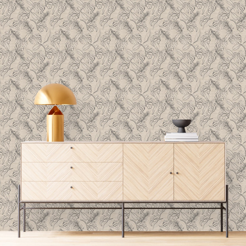 Itzuri Abstract Wall Mural, 2.08' W x 10.42' L