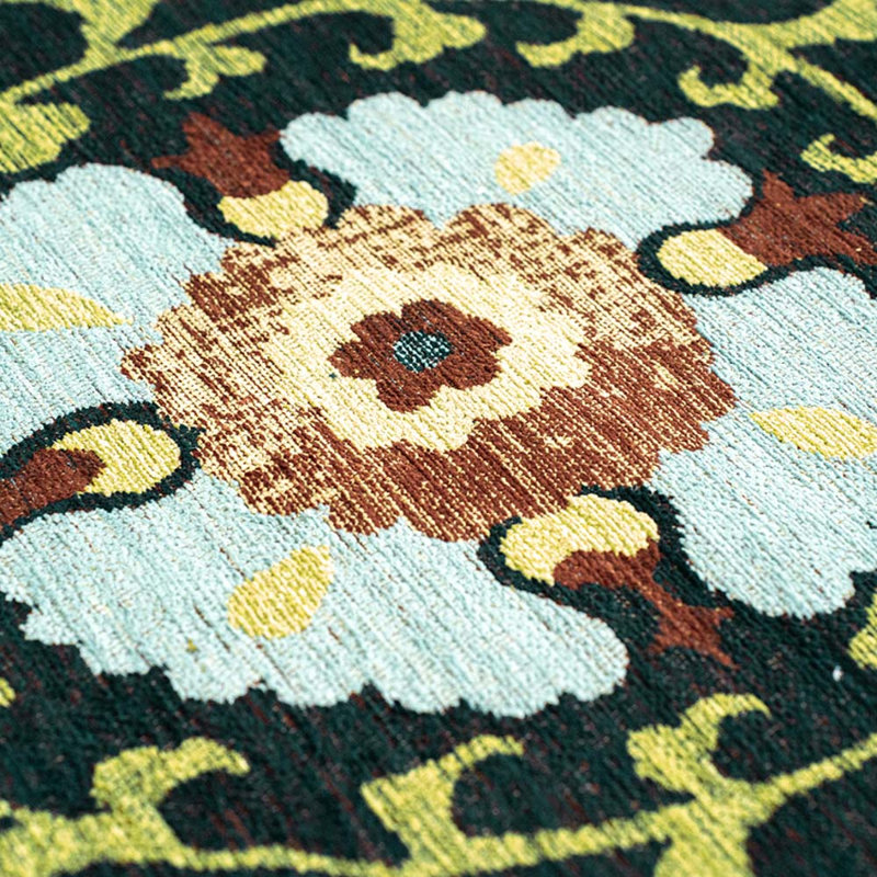 Suzani Flatweave Area Rug, Rectangle 140 x 200 cm