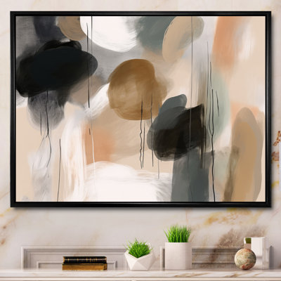 Howery Of Abstract Shapes III sur impression sur toile