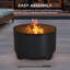 Sunjoy 26in. Kelton Firepit with PVC Cover-113469870