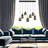 Azsa Kitchen Island Geometric Chandelier