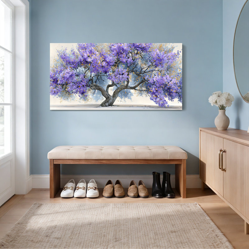 «Blossom Tree», ensemble de 1 reproduction d'art sur toile tendue, H 20 po x l 40 po