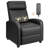 Faux Leather Massage Chair Home Theater Seat with Massage Function-1344441670