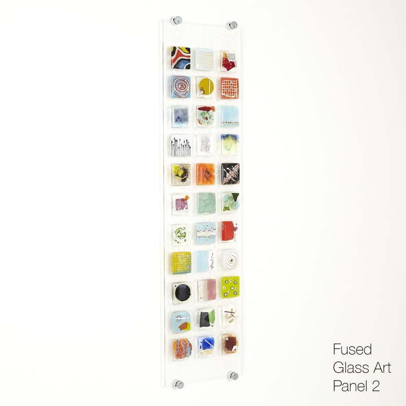 Fused Glass Art Panel 2