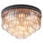 18 - Light 27.5" Lucent Flush Mount Chandelier-1347061870
