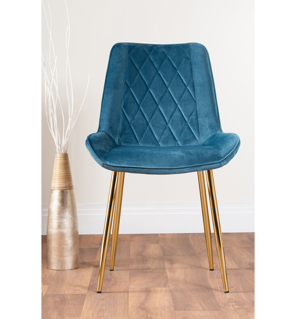Athena Modern Marble Effect & High Gloss Dining Table Set with 6 Luxury Velvet Dining Chairs