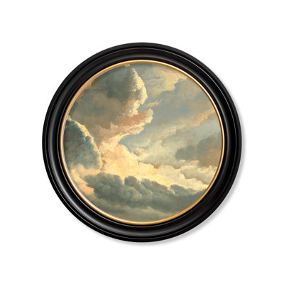 Study Of Clouds by Mid-1800s - Single Picture Frame Print on Archival Matt 230gsm Paper