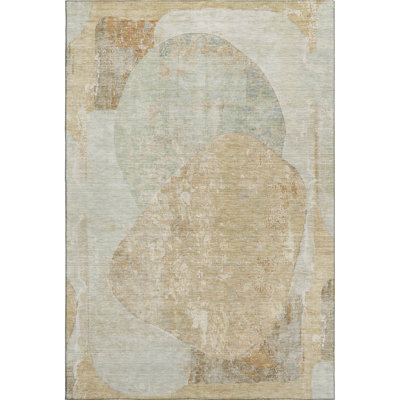 Premium Machine Washable Marasco AMF1635 Modern Rug