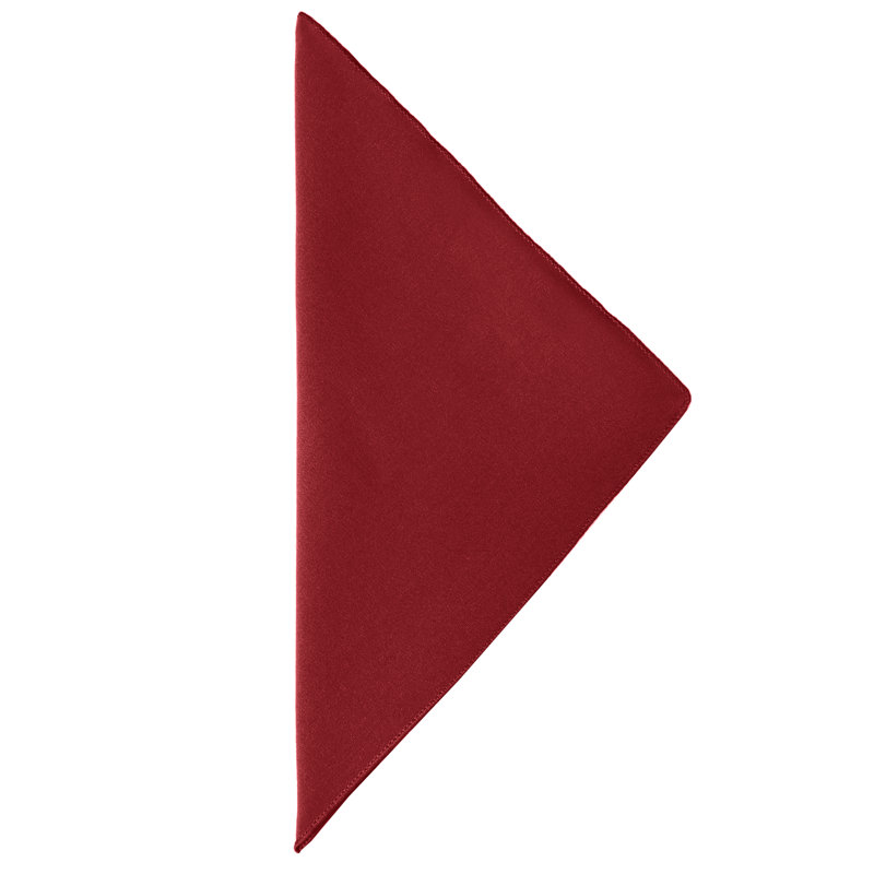Ensemble de serviettes 12 pièces, Rouge, 17 po x 17 po