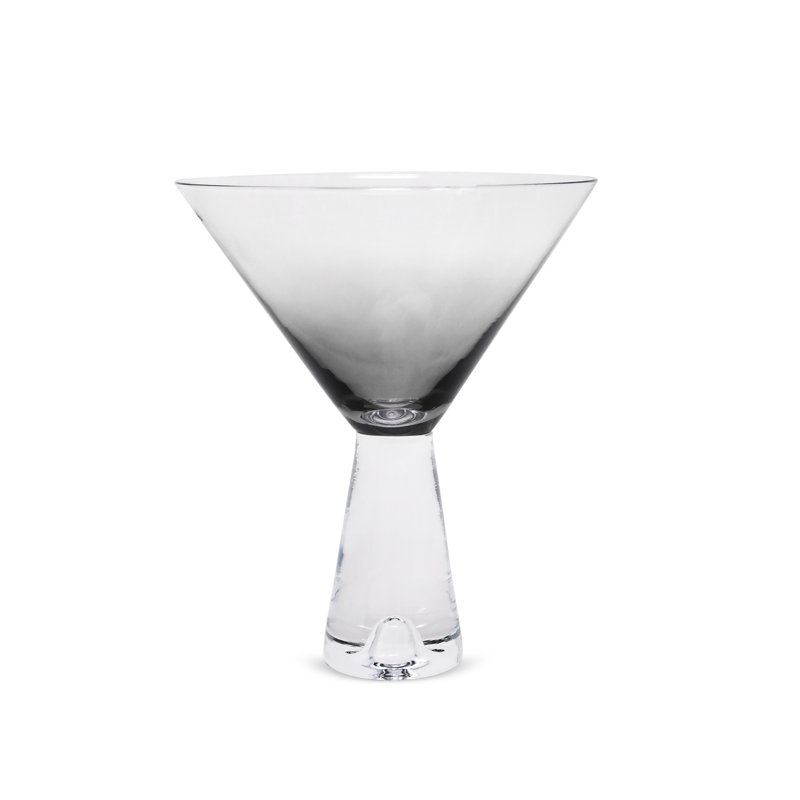 Wine Martini Cups, Ombré Smoke