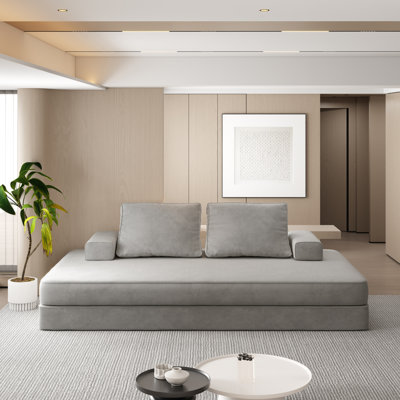 Multifunctional Convertible Chenille Sofa Bed