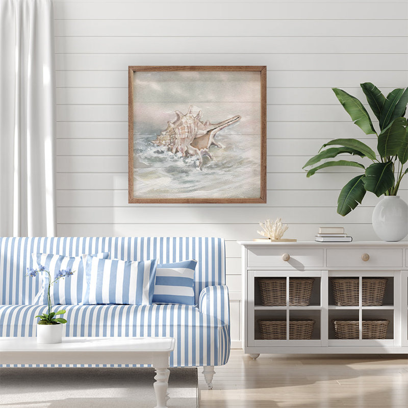 «Washed Ashore I» par Carol Robinson, H 24 po x l 24 po