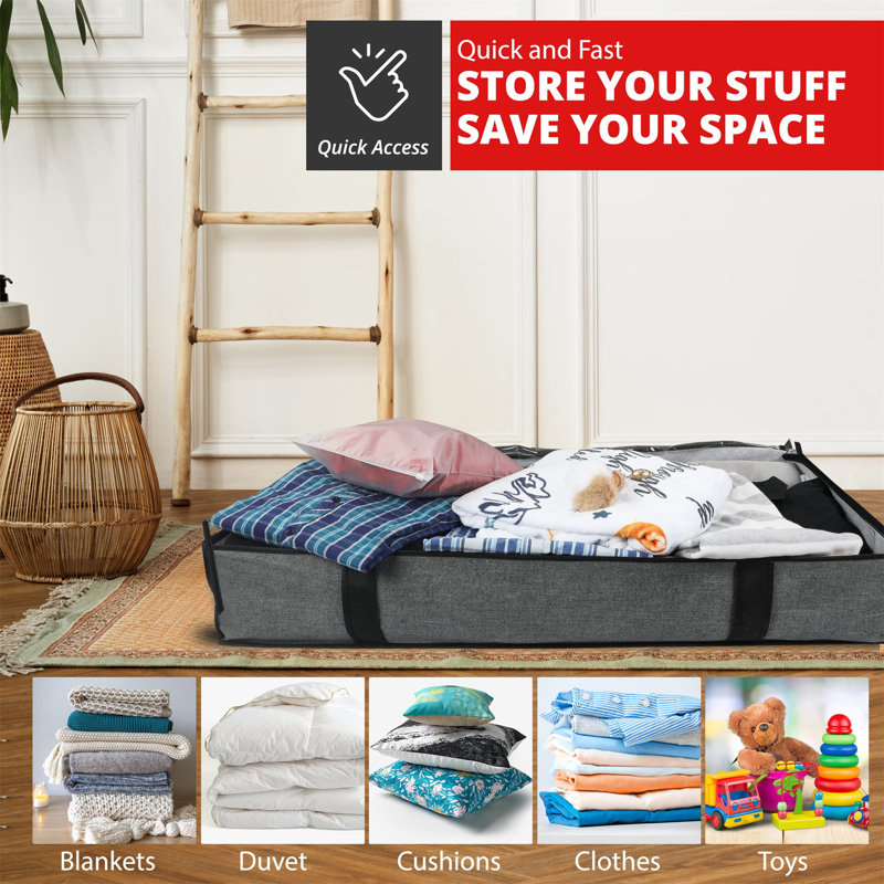 Latitude Run Fabric Storage Bag