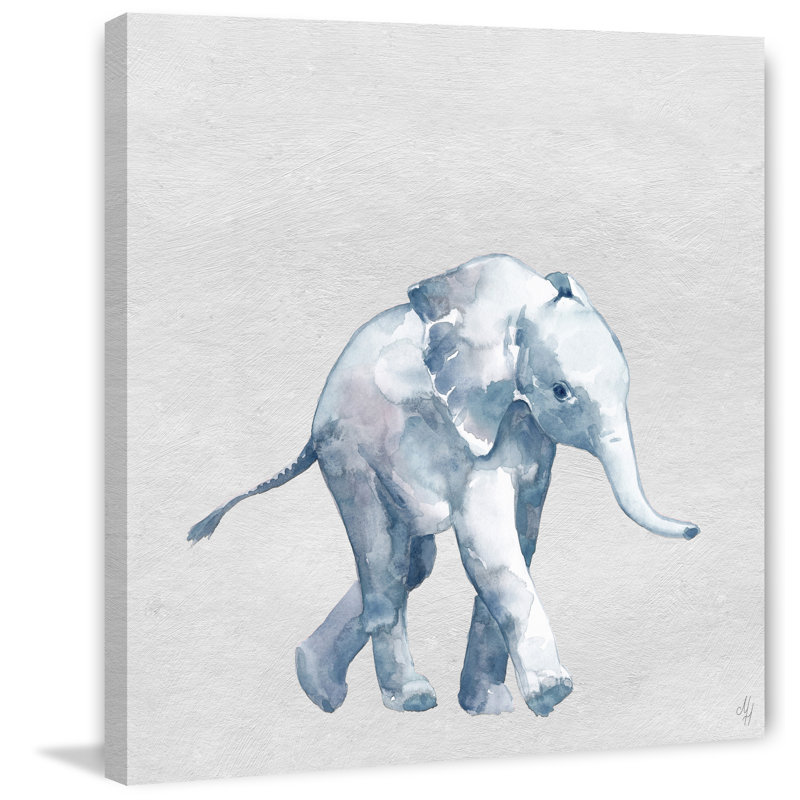 «Quiet Elephant II», impression sur toile, H 32 po x l 32 po x P 1,5 po