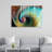 Elegant Tempered Glass Painting, 11.8 x 17.7 Inches | 100% Tempered Glass, Thickness: 0.16 Inches | Stunning Wall Art for Home Décor, Durable and Easy to Clean, Perfect for Living Room & Office Spaces
