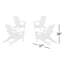 POLYWOOD by AllModern Plastic Folding Adirondack Chair-589152373