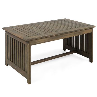 Outdoor Wood Writing Table - Practical Patio Furniture Garden End Cabinet Complement Your Area