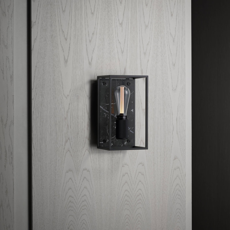 Mur en cage / moyen, Marbre noir
