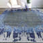 Abstract Area Rug in Blue-69928336