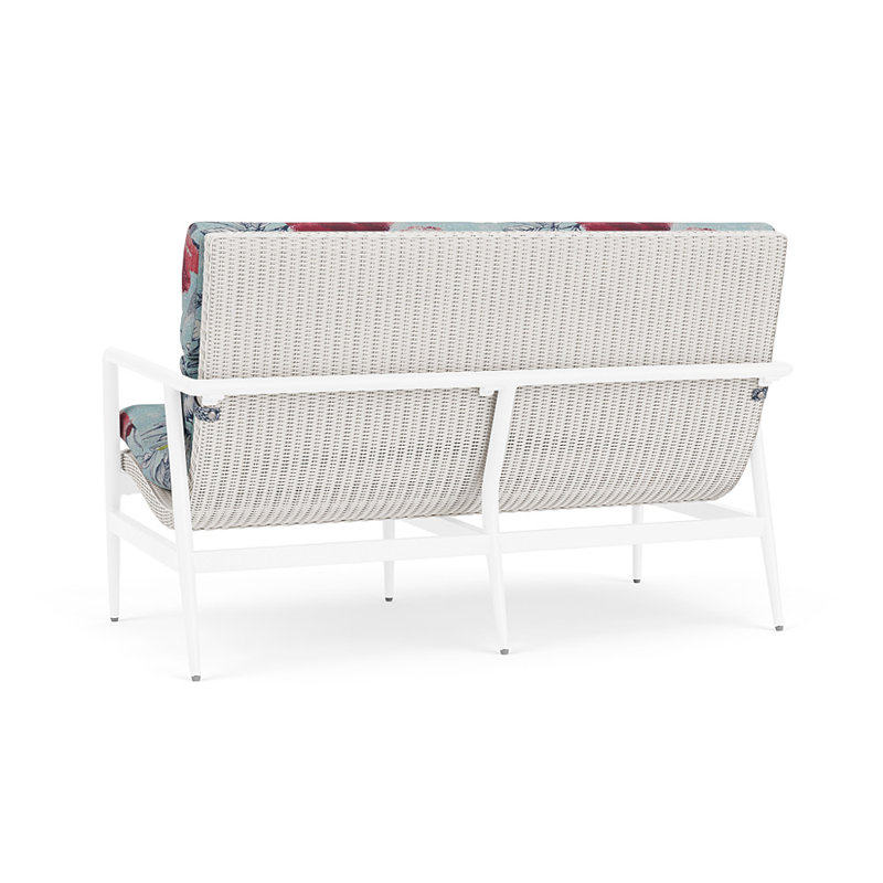 Cascade Outdoor - Seat, White, Serena Floral Meadow