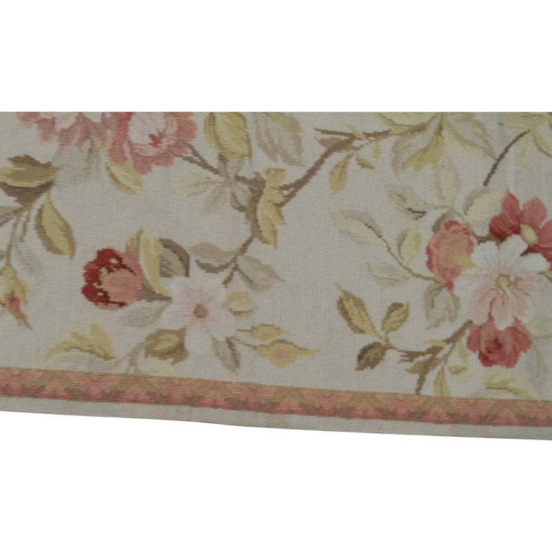 Handmade Wool Floral Area Rug