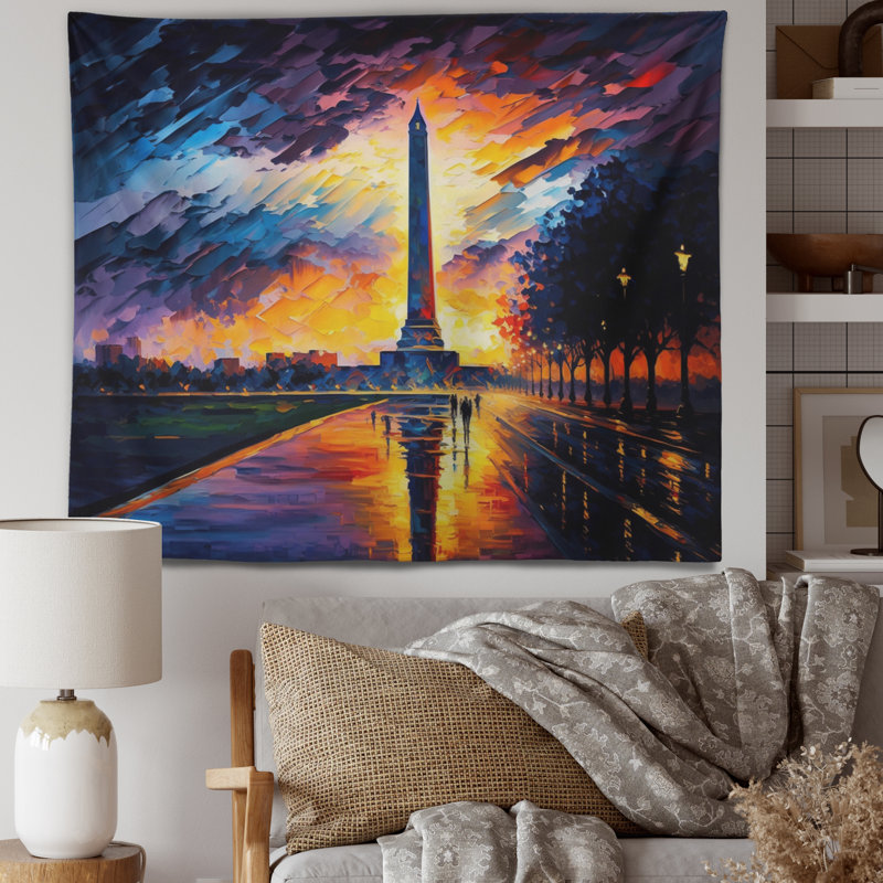 Polyester Tapestry, 32" H x 39" W