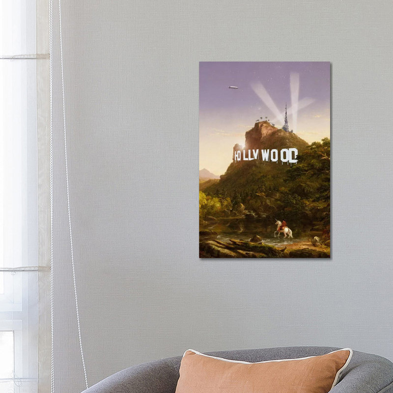 Hollywood by Jonas Loose - Wrapped Canvas Print, 66.04 cm H x 45.72 cm W x 1.91 cm D