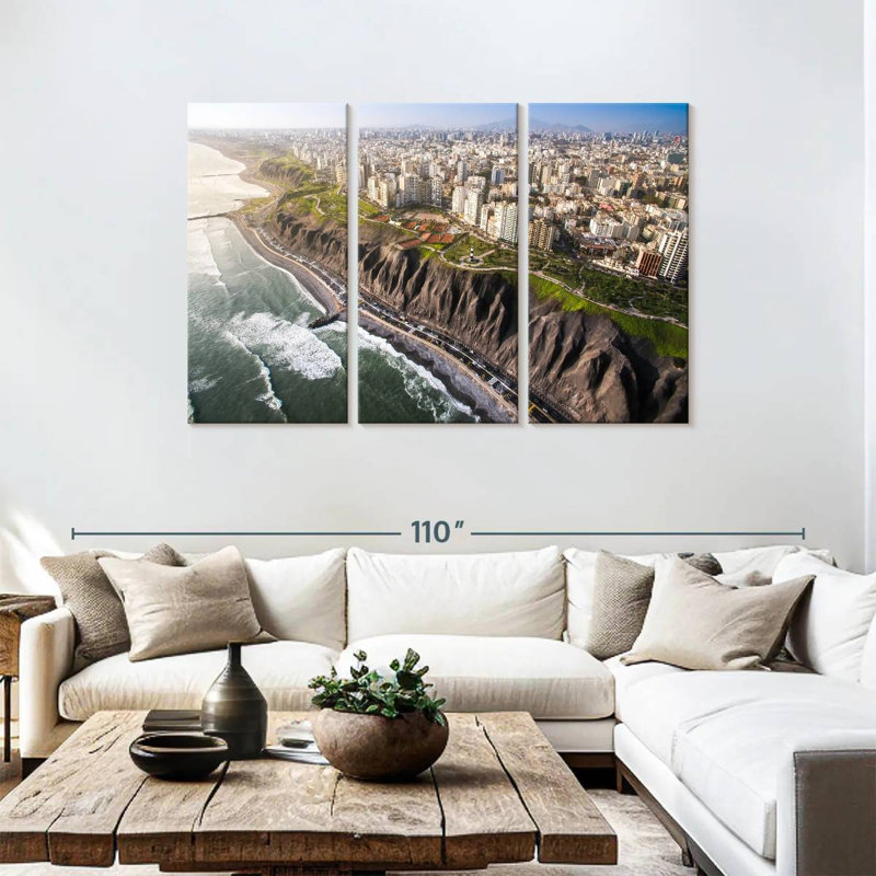 Gillard Lima Peru, 48" H x 74" W
