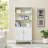 68'' Tall Storage Bookcase With Cabinet-284033915