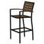 Chaise avec accoudoirs de bar POLYWOOD Euro-9705819-9705826