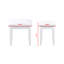 Tabouret de coiffeuse avec coussin et pieds solides