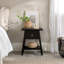 Krystynn 35cm W Solid Wood Bedside Table-51776427