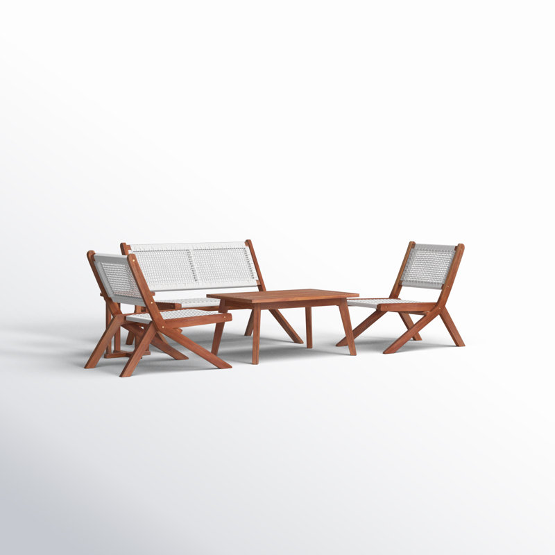 Ensemble de conversation Kismet, Naturel / Blanc