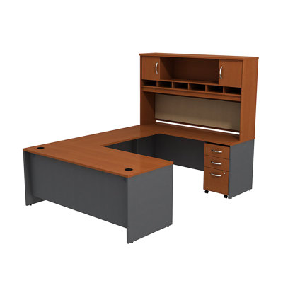 Series C Piece Configurable Desk Shell Office Set