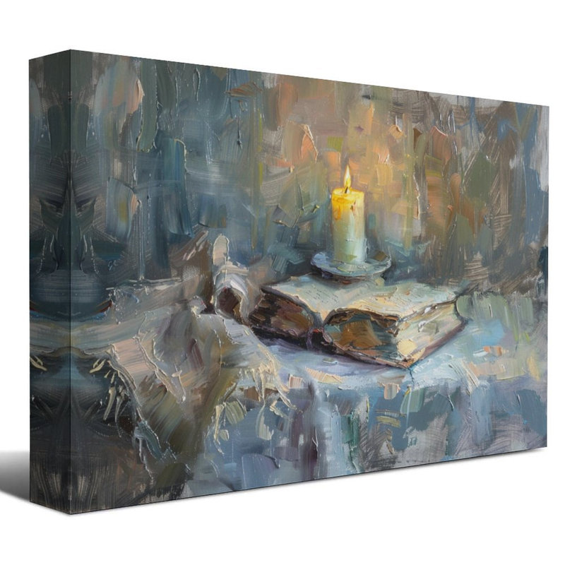 Art mural encadré 16 "x 24" avec cadre en bois, prêt à être accroché, 16 po x 24 po