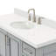 Meuble-lavabo simple avec plateau Abshire 55-93359357