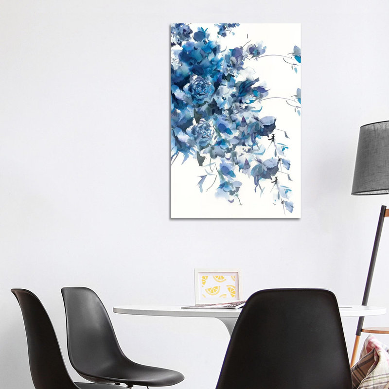 Slate Aegean by Gosia Gregorczyk - Wrapped Canvas Gallery-Wrapped Canvas Giclée, 101.6 cm H x 66.04 cm W x 1.91 cm D