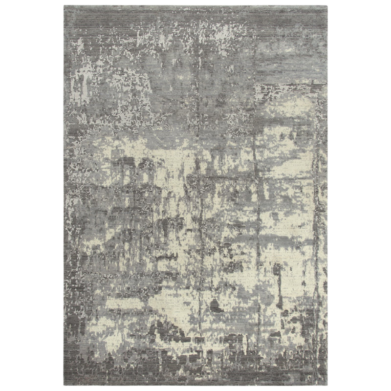 Wool Abstract Indoor Rug, Rectangle 8' x 10'