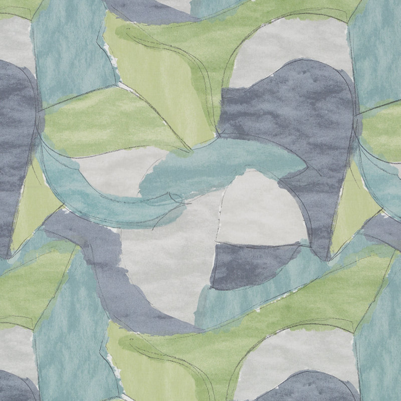 Salon 100% Cotton Fabric, Aquatint
