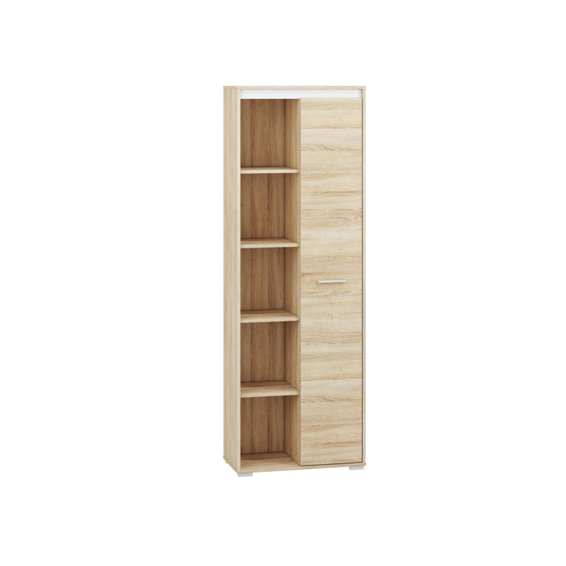 200cm H x 69cm W Geometric Bookcase
