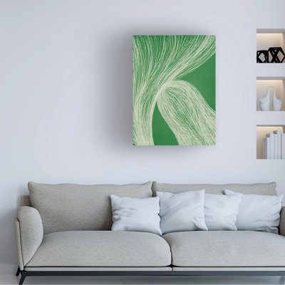 Bolog Incado Emerald Motion I Canvas Art