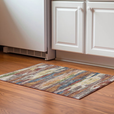 Premium Machine Washable Prisco Paprika Rug
