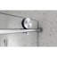 Panneau de douche noir mat 6063 - porte, poulies en acier inoxydable 304 de 70 mm, nettoyage Nano, clôture de salle de bain à fermeture en douceur avec une grande fonction réglable fixe et coulissante, membrane facile à coller,-124250080