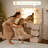 47.2" W Modern Large Vanity Desk With 7 Drawers, 4 Shelves, Led Lighted Mirror & Power Outlets, White-2006808452