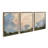 Clouds Triptych by Mary Sparrow Framed Canvas Wall Art Set