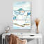 Lelend Let It Snow Blue Snowman III-108622586