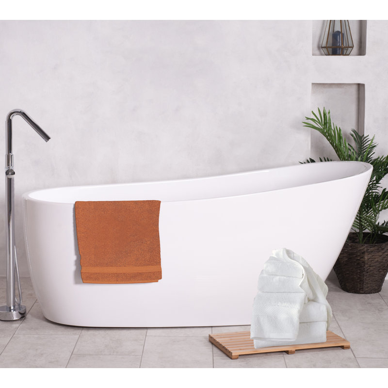 Capavella - A1HC Premium Bath Sheet Set Ultra Soft Quick Dry Super Absorbent Bath Sheet Set of 4, Burnt Caramel