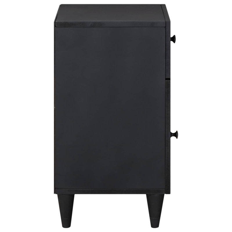 50cm W Solid Wood Bedside Table